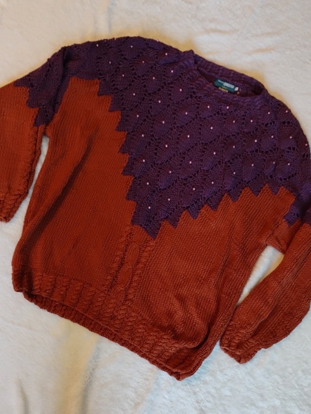 Madame Angelo Vintage Handknit Sweater
